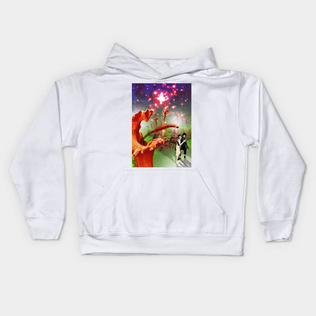 Triffids Kids Hoodie by Andydrewz